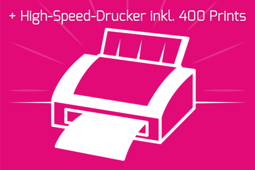 Profi-Drucker inkl. 400 Prints
